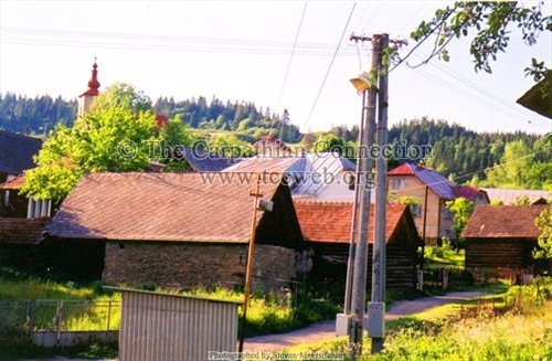 Village with Church in the Distance